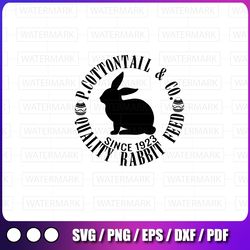 peter cottontail & co. quality rabbit feed sold here - since 1923 - easter sign easter signs spring sign happy easter