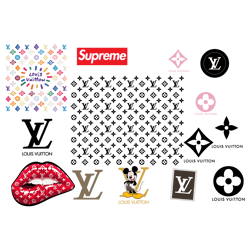 Louis Vuitton Svg, Lv Logo Svg, Lv Svg, Lv Clipart, Lv Vector, Lv Pattern, Lv Mickey Svg, Lv Lips Svg, Fashion Brand Svg