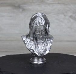 mary (from pieta by michelangelo) bust, head sculpture, figurine interior object