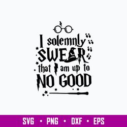 i solemnly swear that i am up to no good  svg, harry potter svg, png dxf eps file