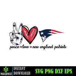 New England Patriots Logos Svg Bundle, Nfl Football Svg, New England Patriots Svg, New England Patriots Fans Svg (14)