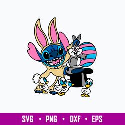 stitch bunny svg, stich svg, cartoon svg, png dxf eps file