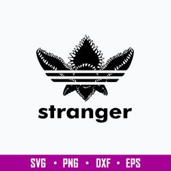 stranger things logo svg, adidas svg, png dxf eps file