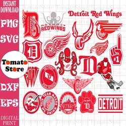 detroit red wings svg, detroit red wings bundle, detroit red wings logo, nhl bundle, nhl logo, nhl