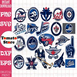 winnipeg jets svg, winnipeg jets bundle, winnipeg jets logo, nhl bundle, nhl logo, nhl