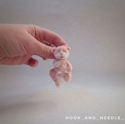 miniature newborn kitten, miniature cat gift, collectible  ooak, handmade artist kitty