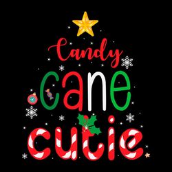 candy cane cutie christmas candy svg png