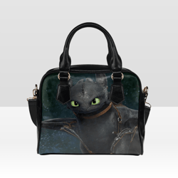 toothless shoulder bag