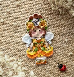 fairy cross stitch pattern dandelion cross stitch pattern little girl cross stitch pattern cute cross stitch pattern pdf