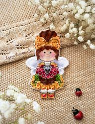 fairy cross stitch pattern kitty cross stitch pattern nursery cross stitch pattern cute cross stitch pattern pdf