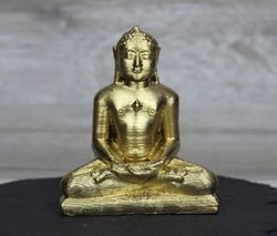 mahavira, statue sculpture figurin buddhism shrine interior object