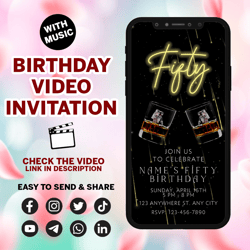 whiskey-themed digital surprise party invitation for men's 30th, 40th, 50th, 60th birthdays | editable adult birthday