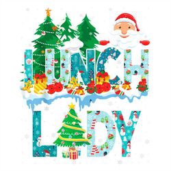 lunch lady funny santa claus face png sublimation designs