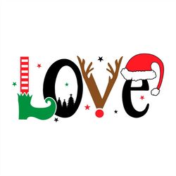 love christmas christmas symbol png sublimation designs