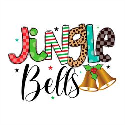 jingle bells christmas holly berry christmas bells png sublimation design