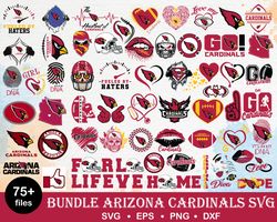 75 arizona cardinals svg bundle, arizona cardinals svg, sport svg, nfl svg, png, dxf, eps digital file