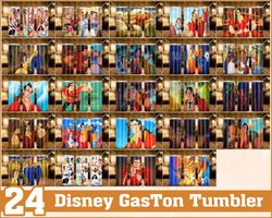 gaston tumblerm, gaston png, tumbler design, digital download