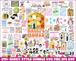 harrys house bundle svg png eps dxf, harry style design, svg bundle, digital download