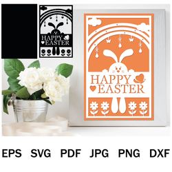 papercut holiday greeting card template, svg format