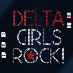 delta girl rock svg, delta sigma theta 1913, sigma theta gifts, sigma theta svg, theta sigma shirt,sigma sorority svg, s