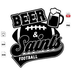 beer saints, sport svg, new orleans saints football, new orleans saints shirt, football mom, football lover gift, nfl sa