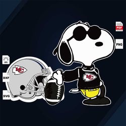 kansa city chiefs and snoopy, sport svg, snoopy svg, kansa city chiefs svg, nfl sport svg, nfl svg, nfl football, footba