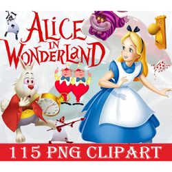 115 alice in wonderland clipart, alice in wonderland scrapbook, disney clipart, disney alphabet, alice in wonderland png