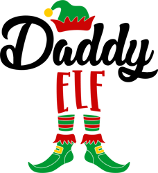 elf daddy svg, elf christmas svg, elf svg, elf xmas svg, elf png file cut digital download