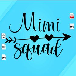 mimi squad svg, birthday girl svg, birthday gifts svg, birthday party decor, birthday mom svg, birthday shirt svg, birth