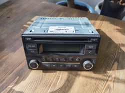 nissan 28185bh30 car audio radio cd-player stereo agc-0071rf radio code included