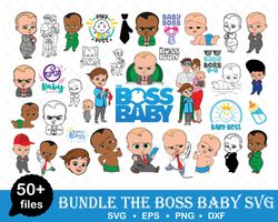 the boss baby bundle svg, the boss baby svg, funny baby svg, boss baby clipart, boss baby vector, boss baby characters,