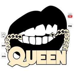 lips queen, birthday svg, birthday shirt svg, queen svg, queen shirts, queen gifts, birthday queen vector, beautiful wom
