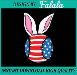 bunny baseball flag svg png, america flag baseball png, sublimation, bunny flag, easter png, digital download