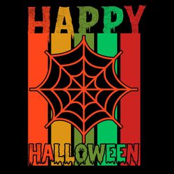 happy halloween day svg, halloween spider web svg png