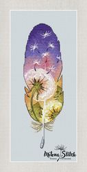 wind cross stitch pattern