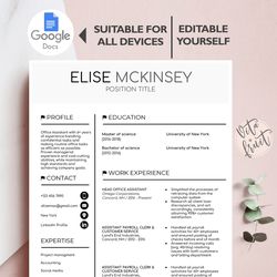 google docs resume template, teacher resume template google docs, elementary teacher resume, cv template