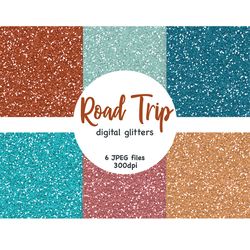 road trip digital paper | luxury textures