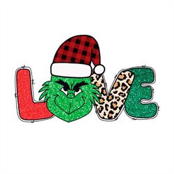 love christmas grinch twinkle png sublimation designs