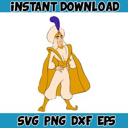 Aladdin SVG, Layered SVG, Aladdin Cut File, Aladdin Cricut file, Princess Jasmine Cut File , Princess SVG (7)