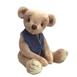 bertram bear soft toy digital sewing pattern pdf