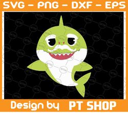 Grandpa Shark SVG, Cricut Cut files, Shark Family doo doo doo Vector EPS, Silhouette DXF