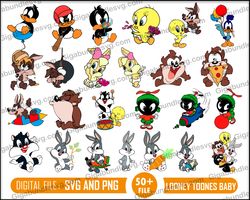 looney tunes svg bundle - looney tunes birthday svg - looney tunes png cut files - looney tunes clipart for cricut - loo