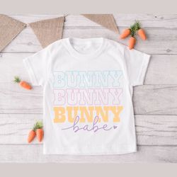 easter day shirt, bunny baby