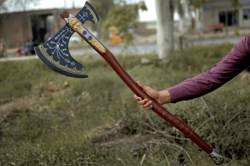 legendary viking bearded axe: a perfect decorative piece for your collection or groomsman gift