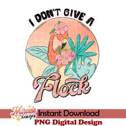 i don't give a flock sublimation