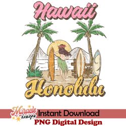 haiwaii honolulu sublimation