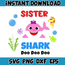 baby shark svg, baby shark cricut svg, baby shark clipart, baby shark svg for cricut, baby shark svg png (129)
