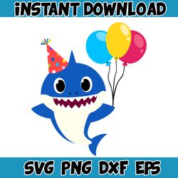 baby shark svg, baby shark birthday svg, baby shark, mommy shark svg (15)