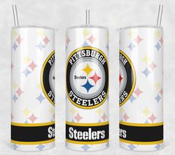 steelers football tumbler wrap, 20oz tumbler wrap, pittsburgh steelers png, nfl football tumbler wrap, sport tumbler