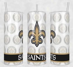 saints football tumbler wrap, 20oz tumbler wrap, new orleans saints png, nfl football tumbler wrap, sport tumbler wrap